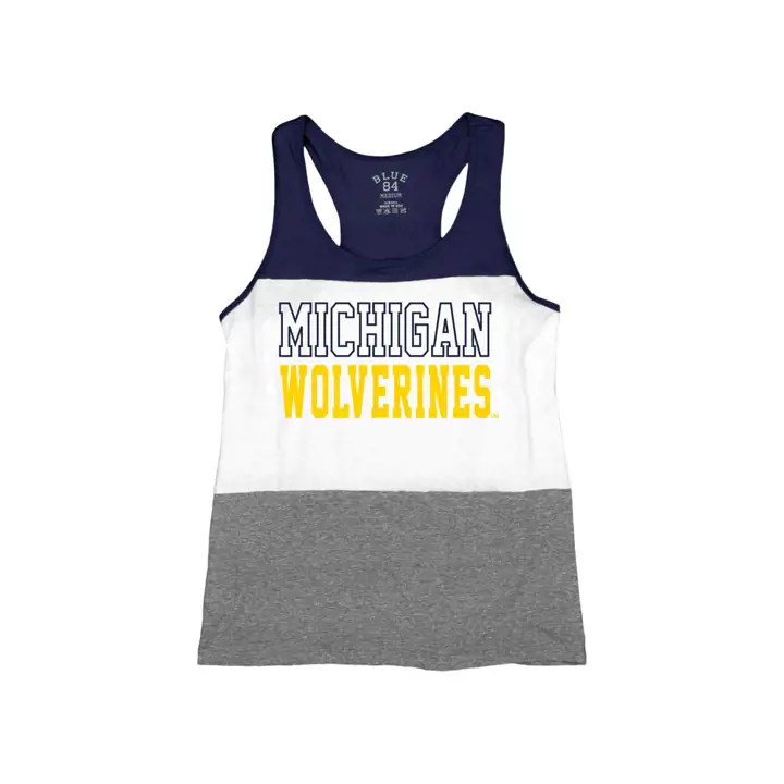 Débardeur Femme Dos Nageur Michigan Wolverines NCAA 18  BL