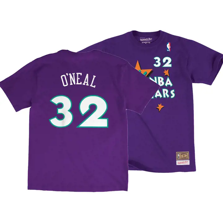 T-shirt traditionnel All-Star NBA 1995 All-Star Nom et numéro