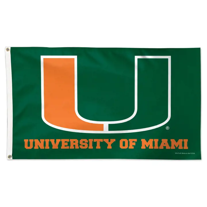 Miami (FL) DRAPEAU DE LUXE 3X5 Wincraft grn
