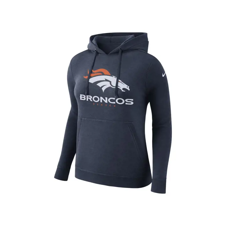 Denver Broncos NFL Women's Club PO Hoodie 18 MARINE