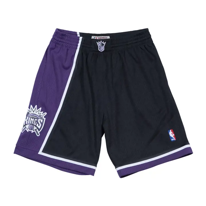 Short NBA Swingman M&N Sacramento Kings  NOIR/VIOLET