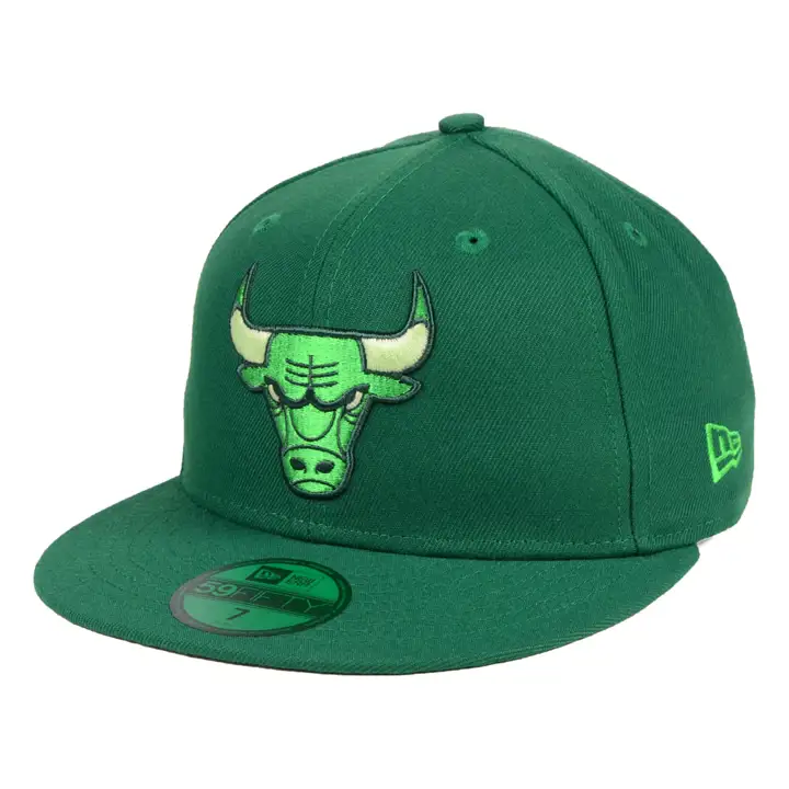 Pack Color Prism NBA des CHICAGO BULLS 59FIFTY GRN