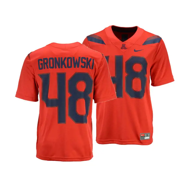 Maillot de match NCAA Arizona Wildcats 18 Rob Gronkowski