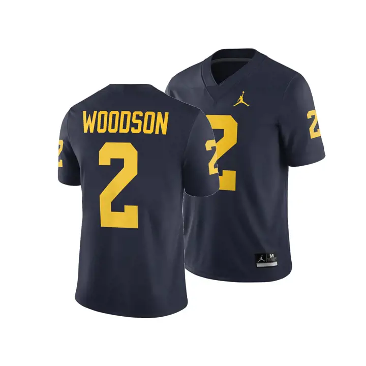 Maillot de joueur NCAA Michigan Wolverines 18 Charles Woods