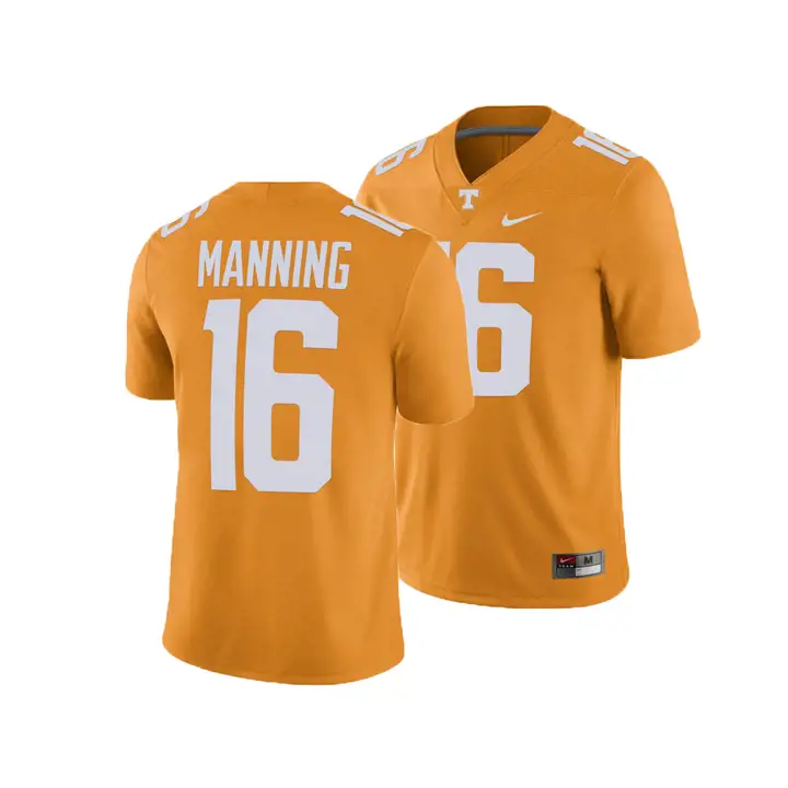 Maillot de joueur NCAA des Tennessee Volunteers 18 Peyton Manni