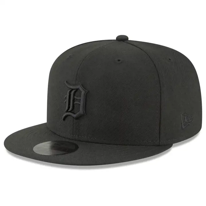 Detroit Tigers MLB Blackout 59FIFTY BLK