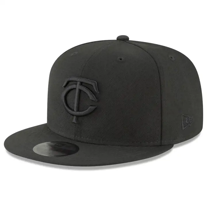 Minnesota Twins MLB Blackout 59FIFTY Noir