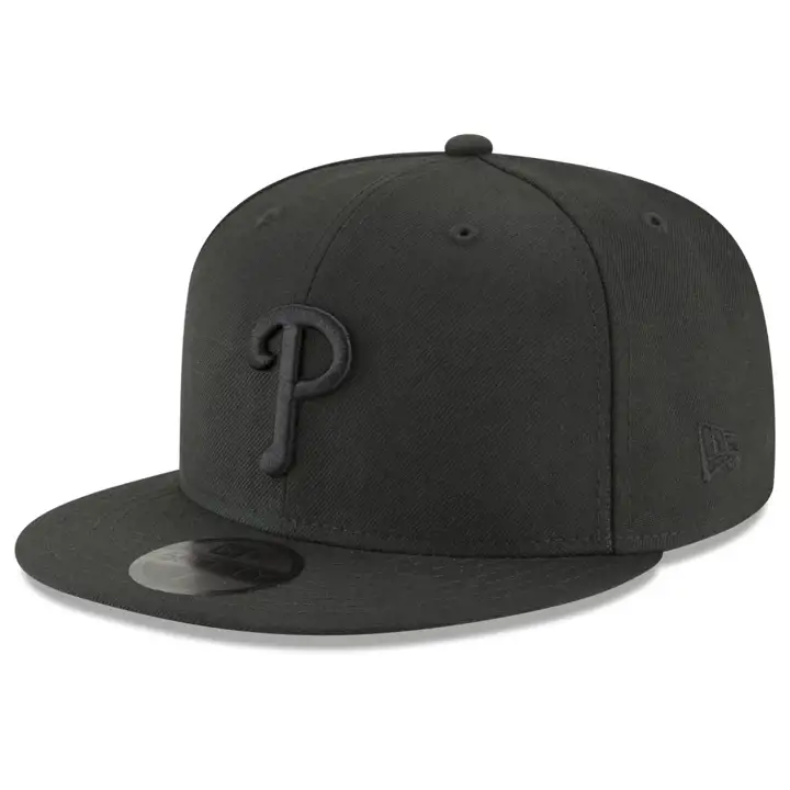 Philadelphia Phillies MLB Blackout 59FIFTY Noir