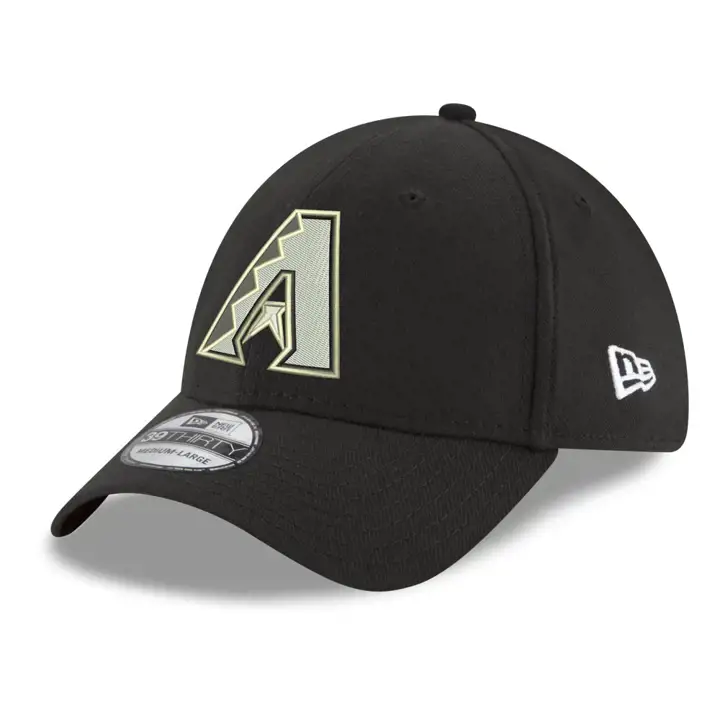 Arizona Diamondbacks Casquette classique 39THIRTY BLK