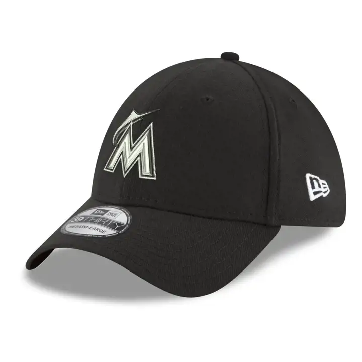Miami Marlins Jr Dub Classics 39THIRTY Noir