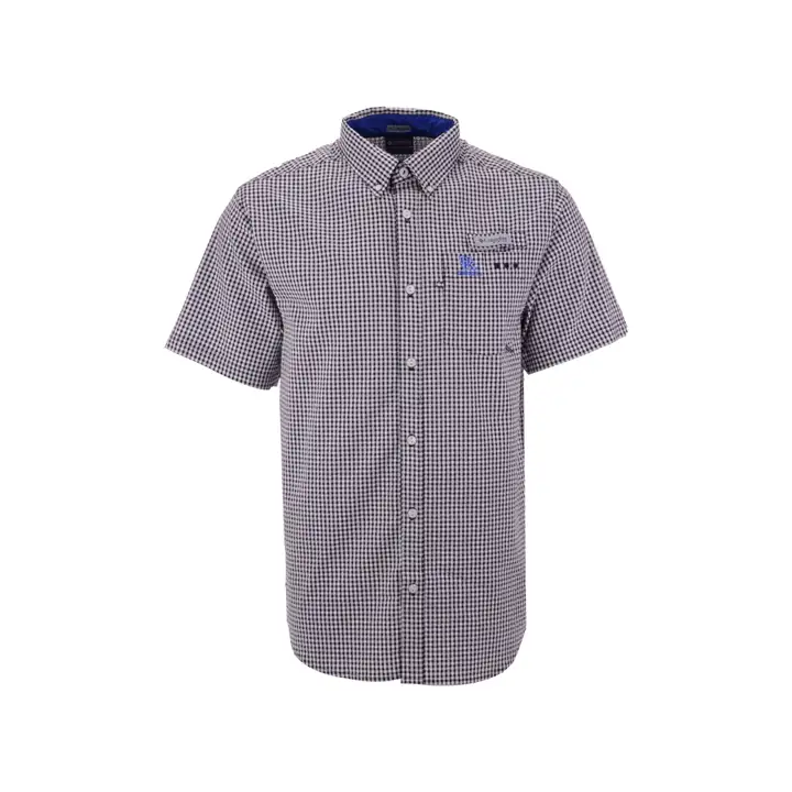 Chemise boutonnée Kentucky NCAA Super Harborside noir/blanc