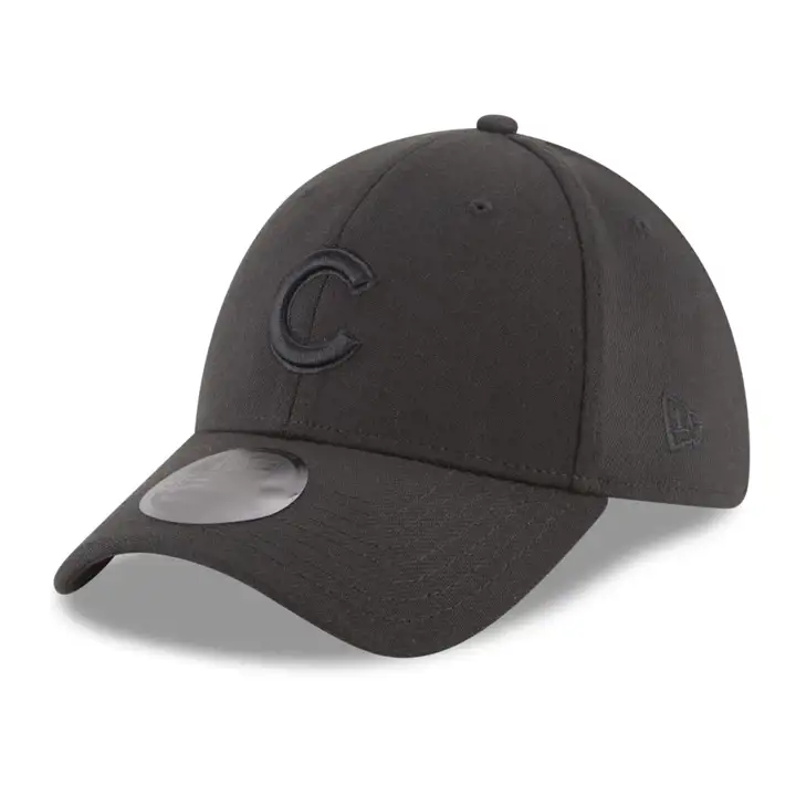 Casquette 39THIRTY MLB Blackout des Chicago Cubs