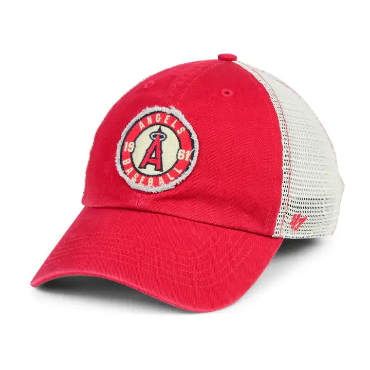 Anaheim Angels MLB Cadenassage Tally ROUGE/NATUREL