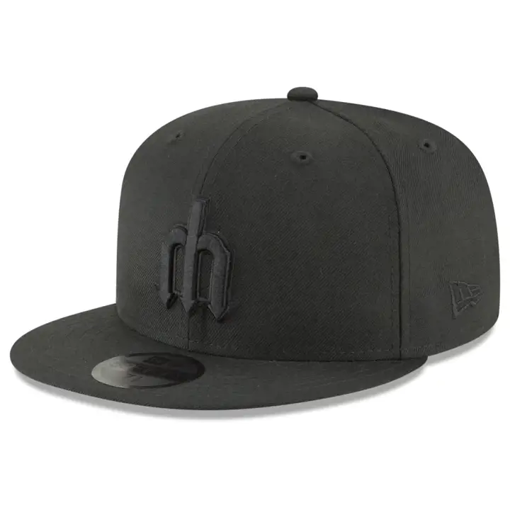 Mariners MLB Blackout 59FIFTY TRIDENT BLK