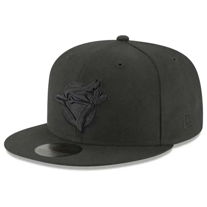 Casquette 59FIFTY MLB Blackout des Blue Jays de Toronto – Noir