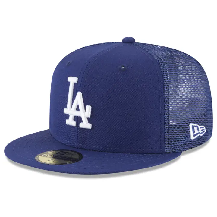 LOS ANGELES DODGERS MLB ON FIELD 59FIFTY MESH BACK RBL/RBL