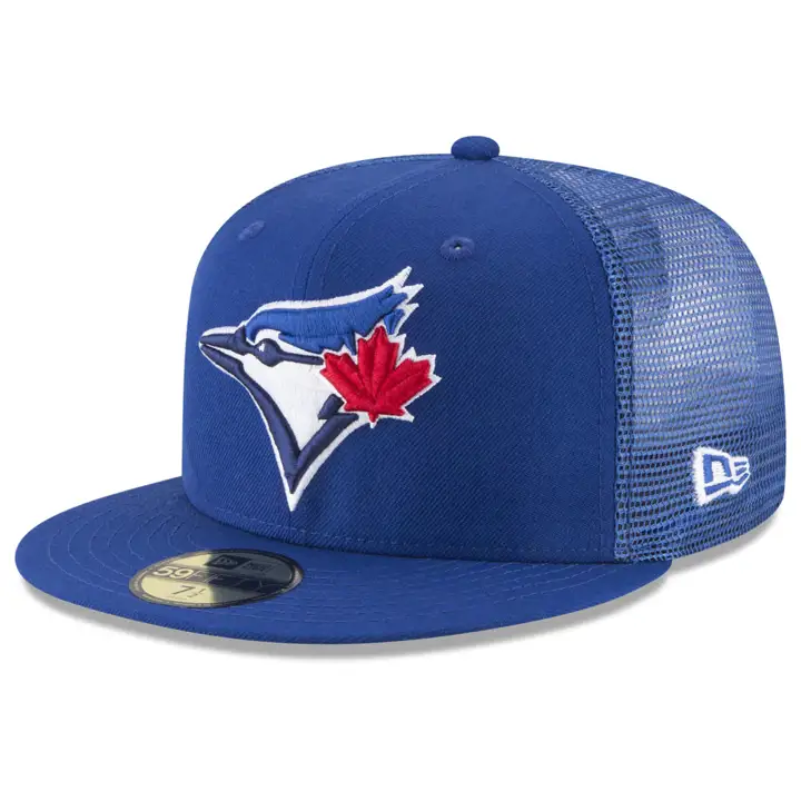 TORONTO BLUE JAYS CASQUETTE 59FIFTY MLB SUR LE TERRAIN FILET ARRIÈRE   rbl