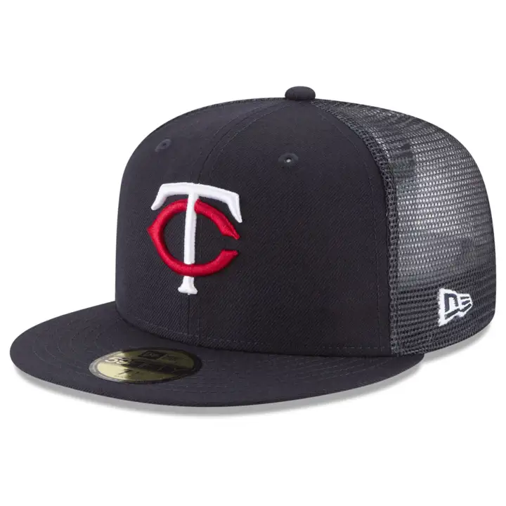MINNESOTA TWINS MLB CASQUETTE SUR TERRAIN 59FIFTY FILET ARRIÈRE BLEU MARINE/BLEU MARINE