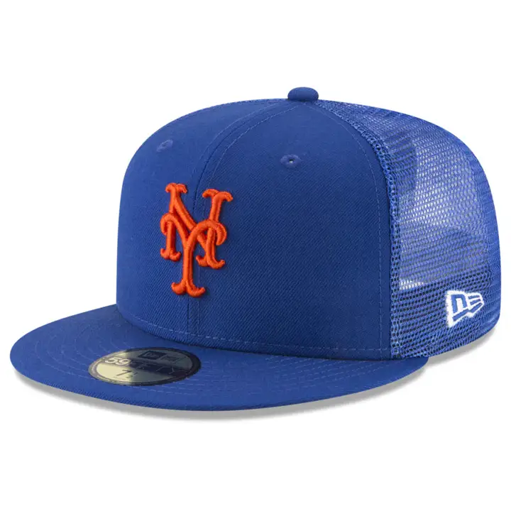 NEW YORK METS MLB ON FIELD 59FIFTY MESH BACK   rbl