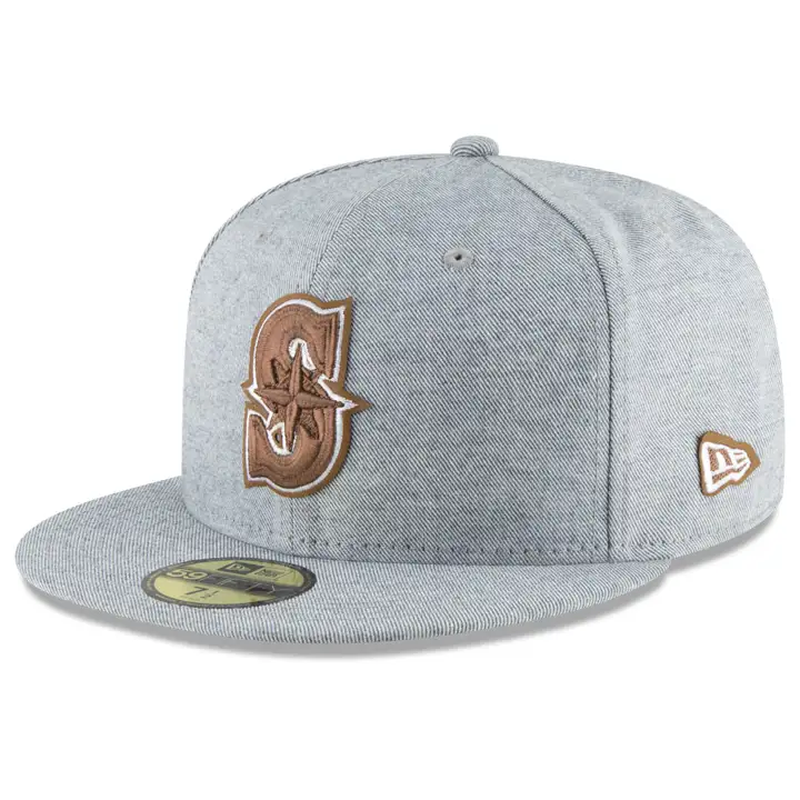 CASQUETTE 59FIFTY BUTTER FILL MLB DES SEATTLE MARINERS Denim/brn