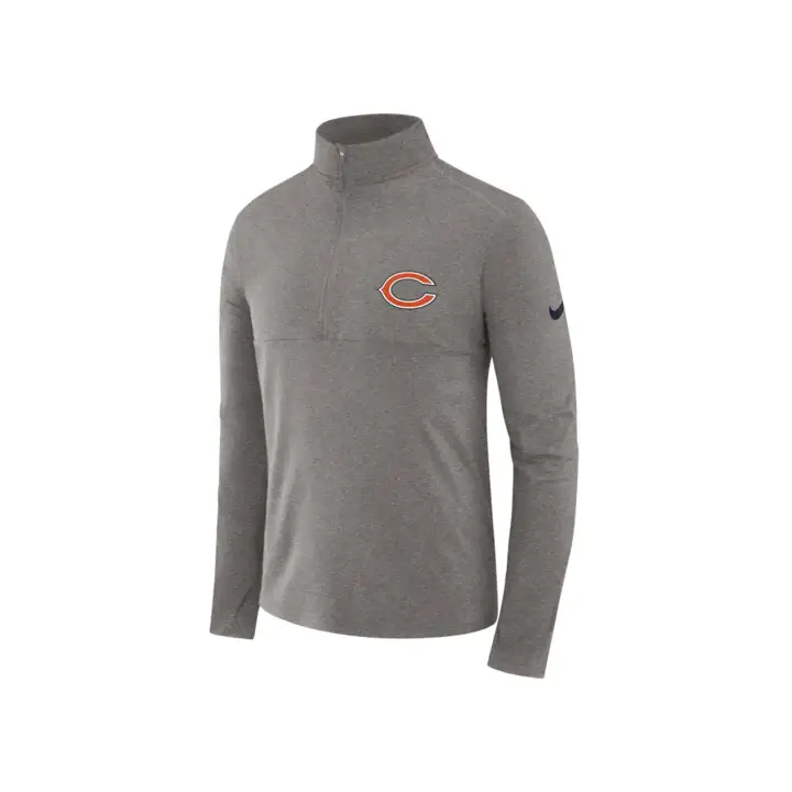 Chicago Bears NFL Core Modern 1/4 Zip 18 noir