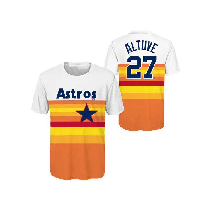 T-shirt ASTROS MLB Youth Coop Poly Player Jose Altuve