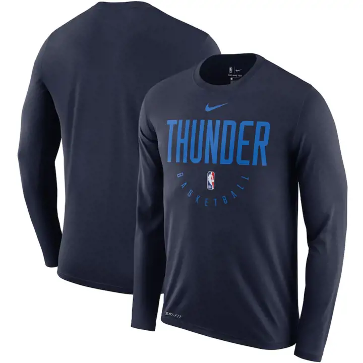 Haut de survêtement NBA essentiel pour homme Oklahoma City Thunder à manches longues