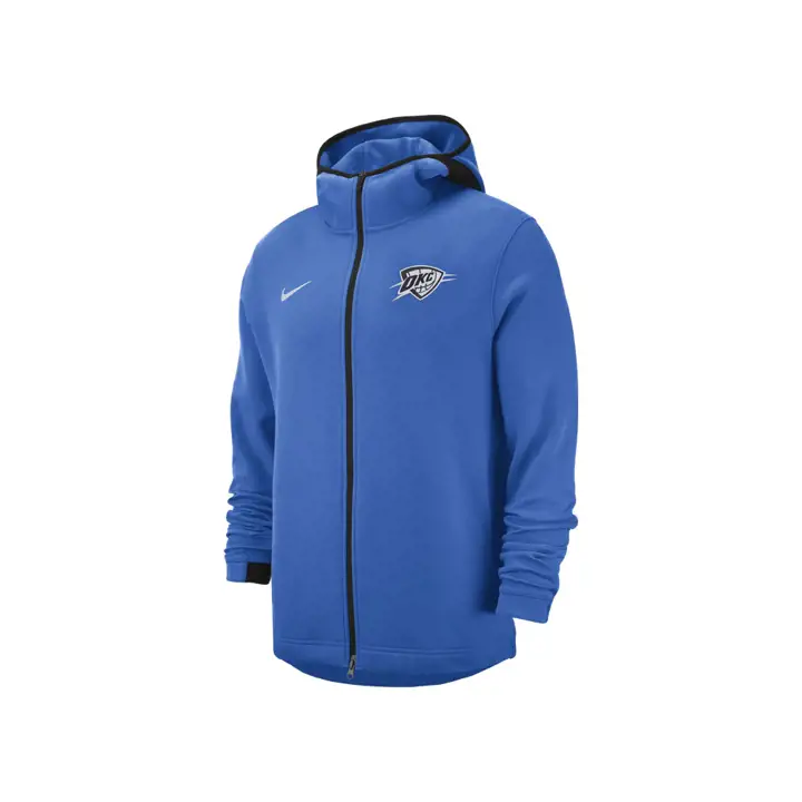 SWEAT À CAPUCHE ENTIÈREMENT ZIPPÉ DRY SHOWTIME NBA OKLAHOMA CITY THUNDER POUR HOMME