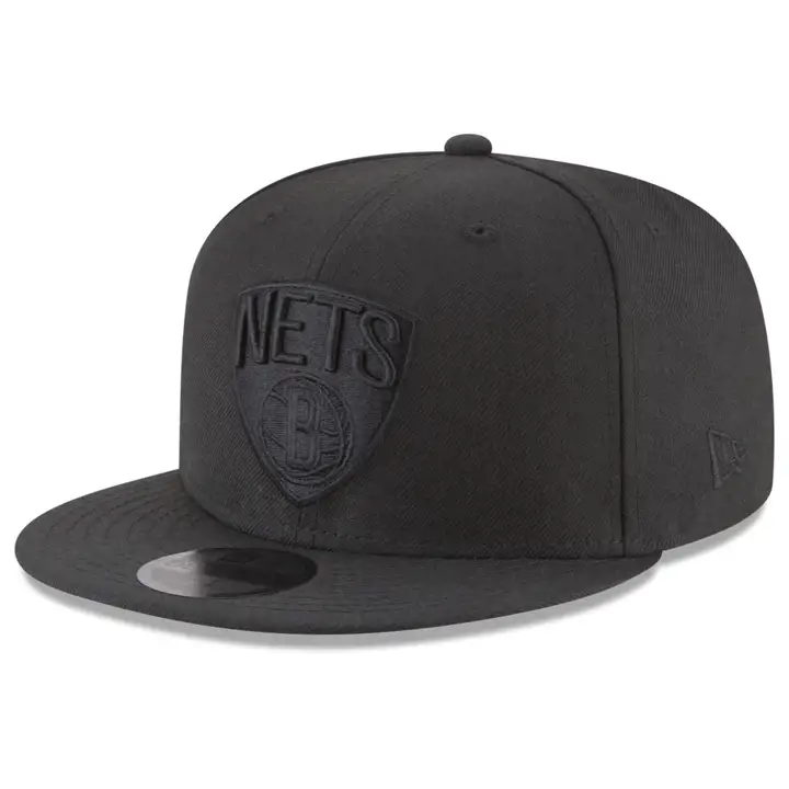 BROOKLYN NETS NBA Blackout 59FIFTY   NOIR/NOIR/NOIR