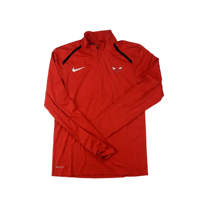 Haut à demi-zip Chicago Bulls NBA Dry Element à manches longues pour homme