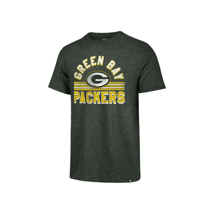 Green Bay Packers NFL Team Stripe Match Tri-blend 18 GRN