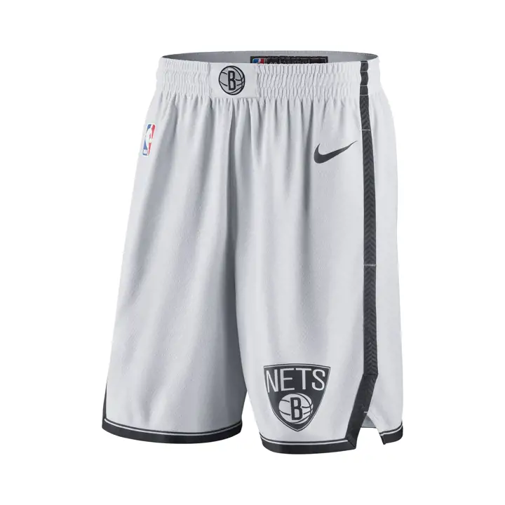 Shorts Swingman B Nets NBA ASSOCIATION CERCLE B BLANC