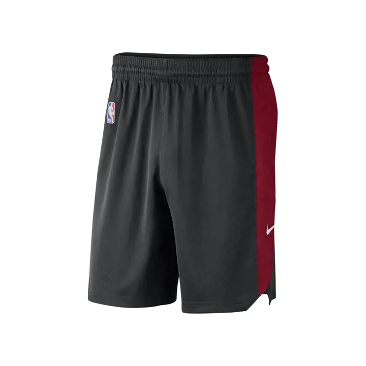 Miami Heat NBA SHORT D'ENTRAÎNEMENT HOMME 18 NOIR/rouge