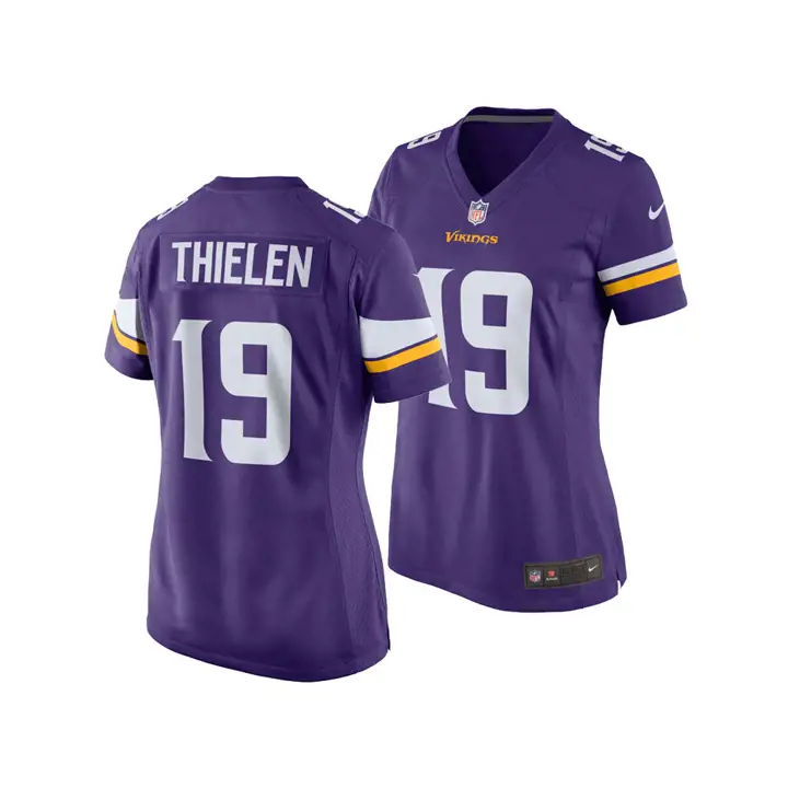 Maillot de match NFL pour femme VIKINGS Adam Thielen pur