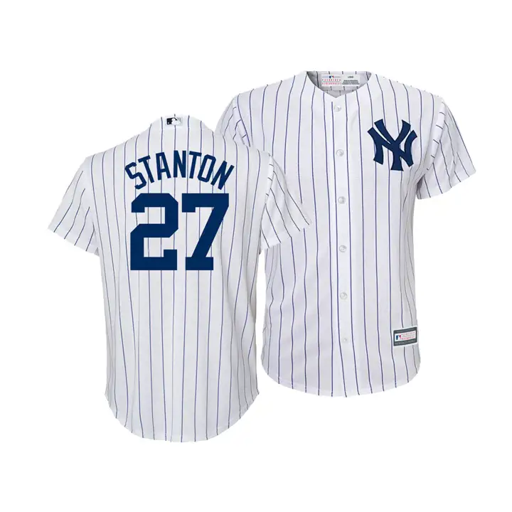 Maillot réplique de joueur de la MLB des Yankees pour jeune – Giancarlo Stanton