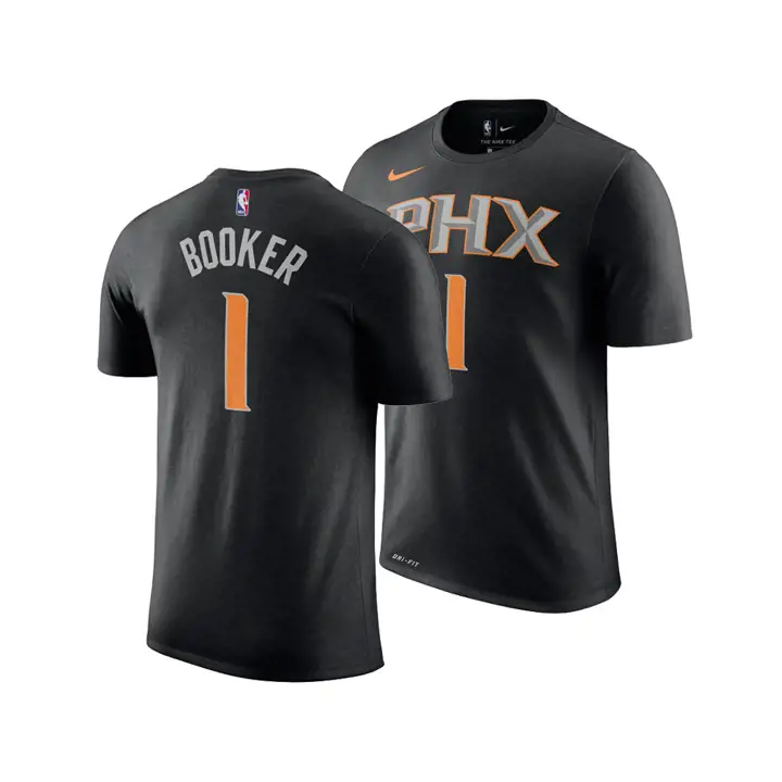 TEE-SHIRT DE JOUEUR SUNS NBA Devin Booker blk