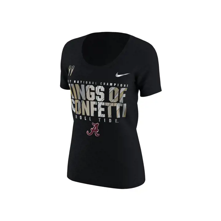 T-shirt Alabama NCAA Femme NCG LR 18 noir