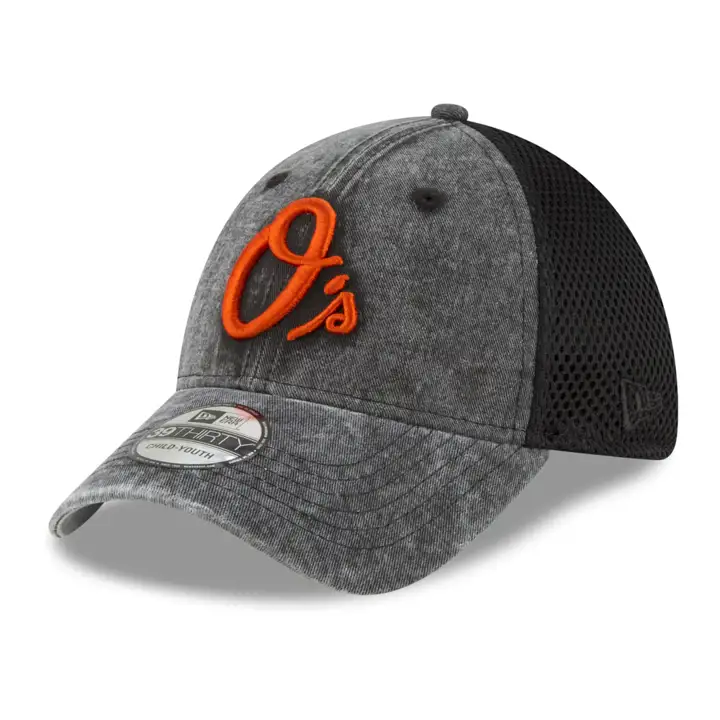 Baltimore Orioles MLB Jr Hooge Neo 39THIRTY NOIR/BLANC