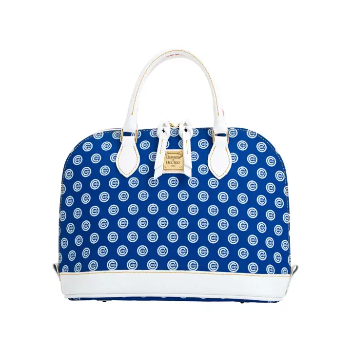 Sacoche Chicago Cubs Dooney & Bourke Zip Zip Stitch RBL/wh