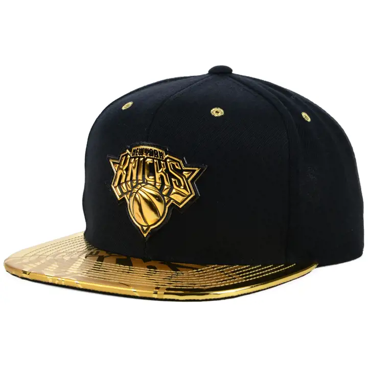 Casquette Snapback New York Knicks MN NBA Foiled Again Noire/Or