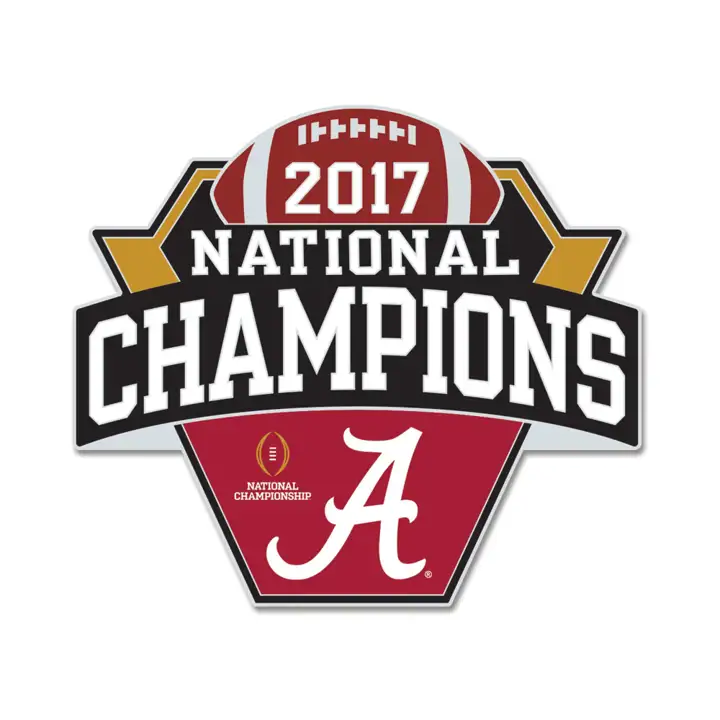 Pin de présentation Alabama Crimson Tide - Événement crim/Ast