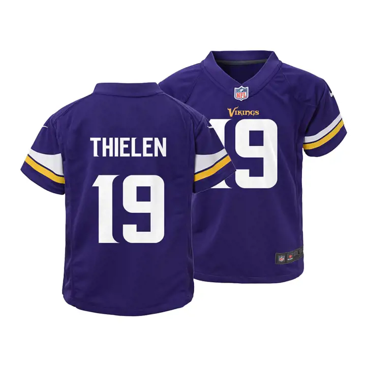Maillot de match NFL pour enfants VIKINGS Adam Thielen pur