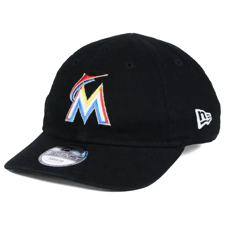 Miami Marlins MLB Jr On Field Replica 9TWENTY HM Noir