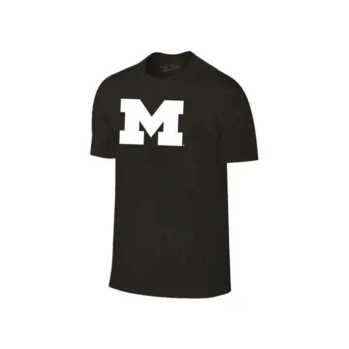 Michigan Wolverines 2F NCAA Tonal Eclipse T-Shirt blk