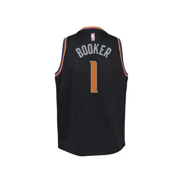 Maillot Devin Booker Swingman Statement Edition Jeune NBA Suns noir
