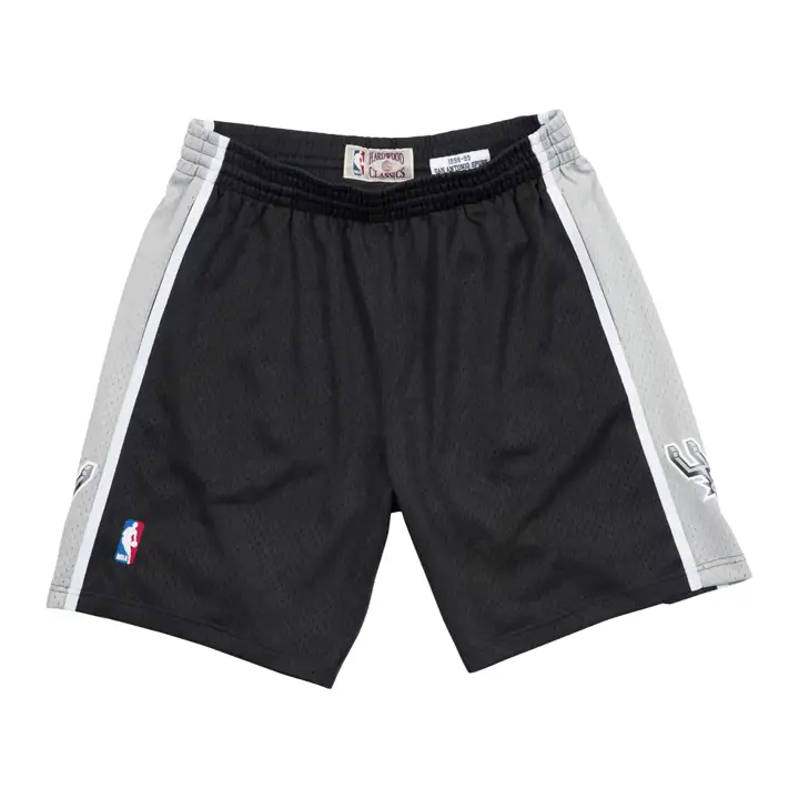 Shorts Swingman NBA M&N San Antonio Spurs NOIR/GRIS/BLANC