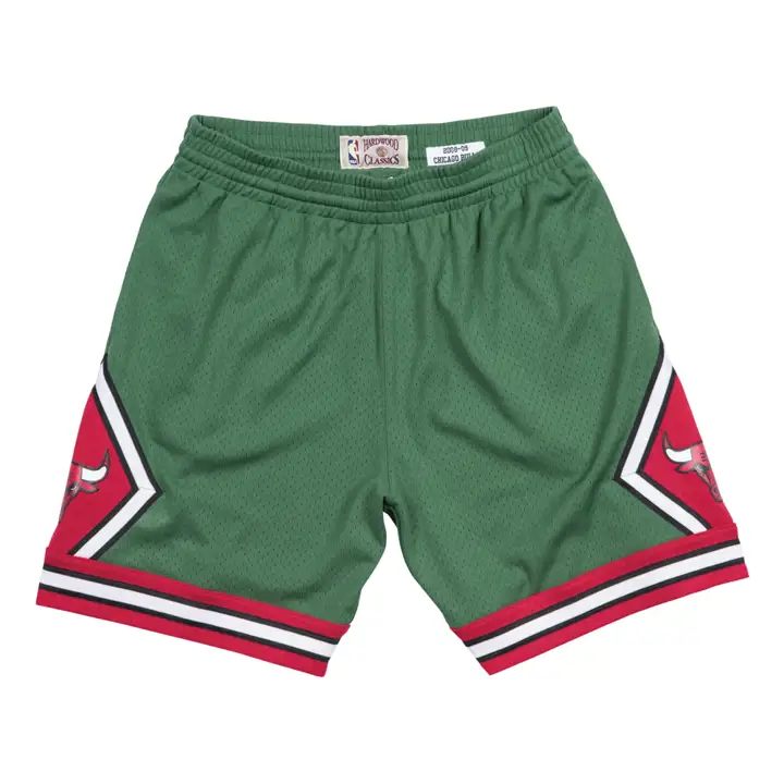 Chicago Bulls NBA M&N Swingman Shorts VERT/ROUGE