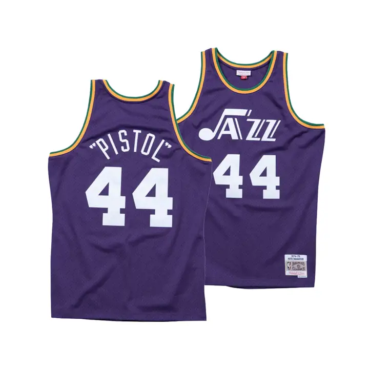 Maillot Swingman M&N NBA New Orleans Jazz Pete Maravich PPU/
