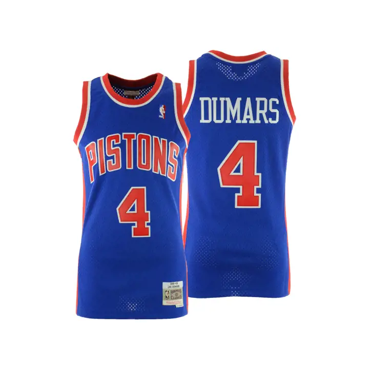 Maillot Swingman NBA M&N Detroit Pistons Joe Dumars BLEU/ROUGE