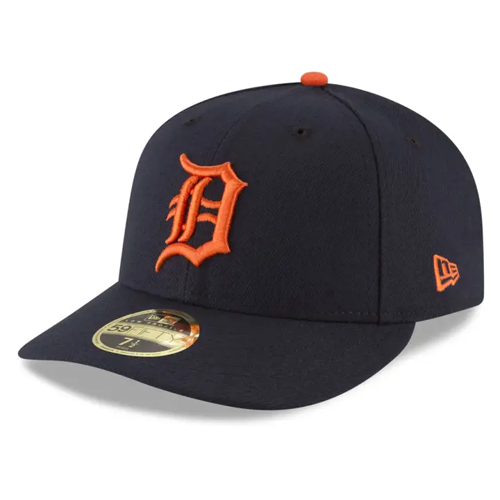 TIGERS MLB Authentic Collection Casquette basse RD NAVY